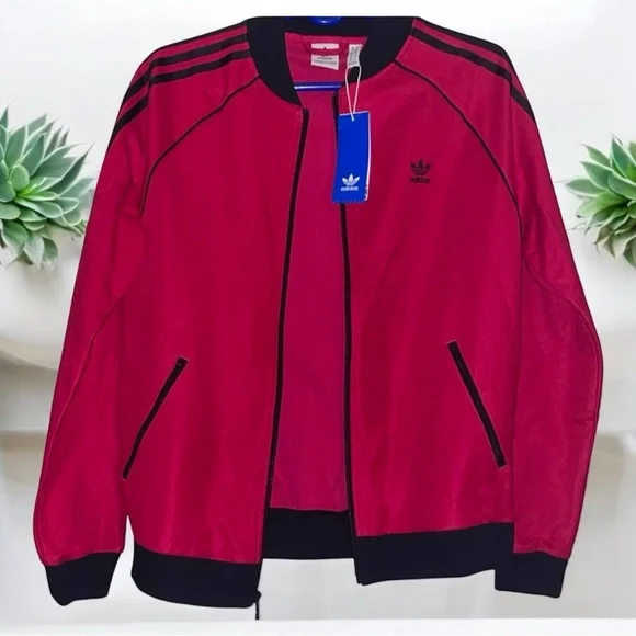 Adidas Women's Tracktop Track Jacket NWT Leoflage SST Size M - Picture 6 of 12